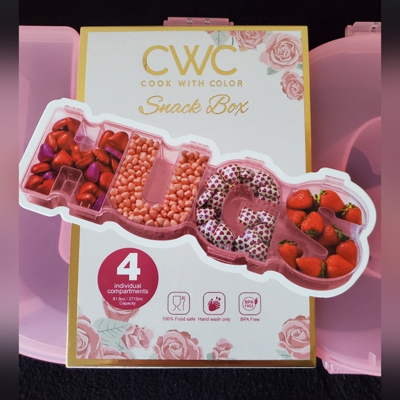 HUGS Storage Container/Snack Box New - Picture 2 of 5